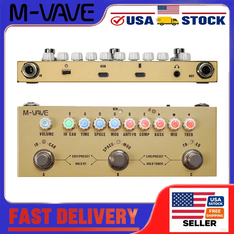 Groovebox Drum Machine - M-VAVE Cube Baby AC pro Portable