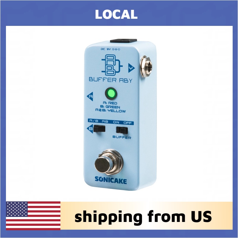 Groovebox Drum Machine - SONICAKE ABY Guitar Pedal Mini AB