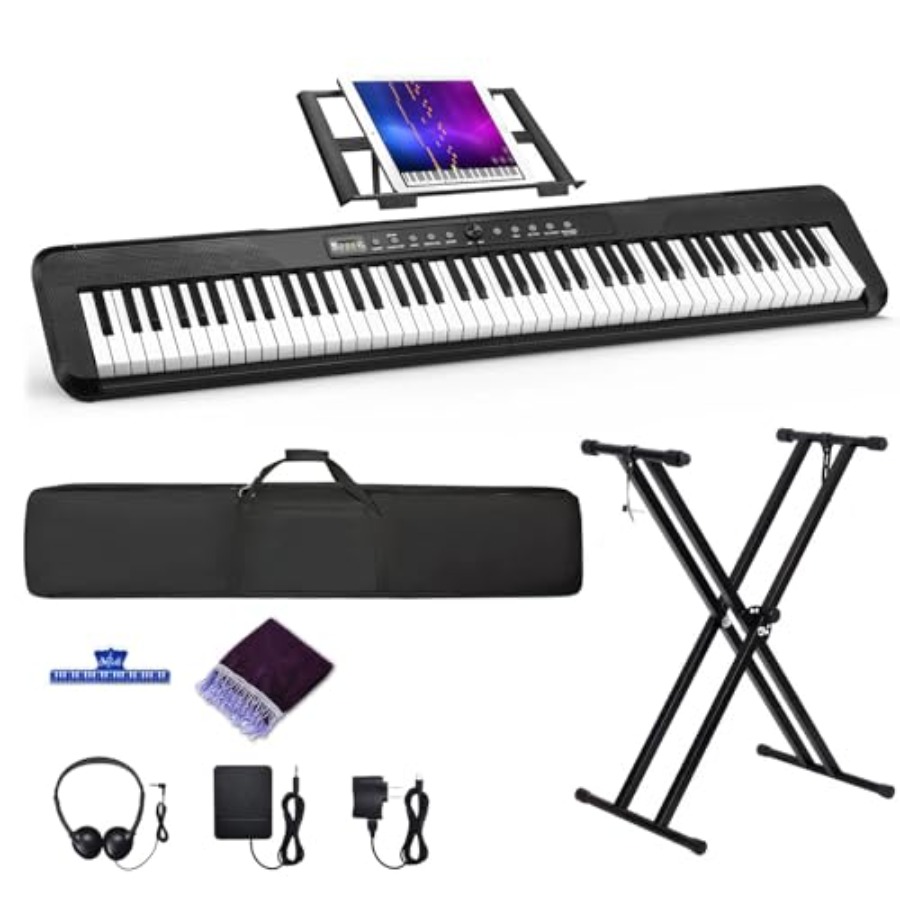 Digital Piano 88 Key Weighted - 88 Key Digital Piano for home