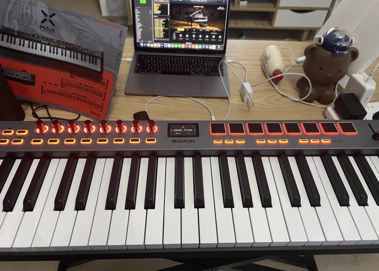 Portable USB MIDI Controller K - огляд і ціна Midi Keyboard Controller 88 Key