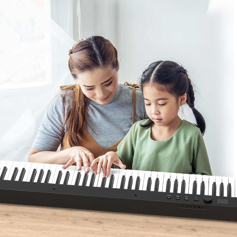 IRIN PJ88C Folding Digital Pia - огляд і ціна Midi Keyboard Controller 88 Key
