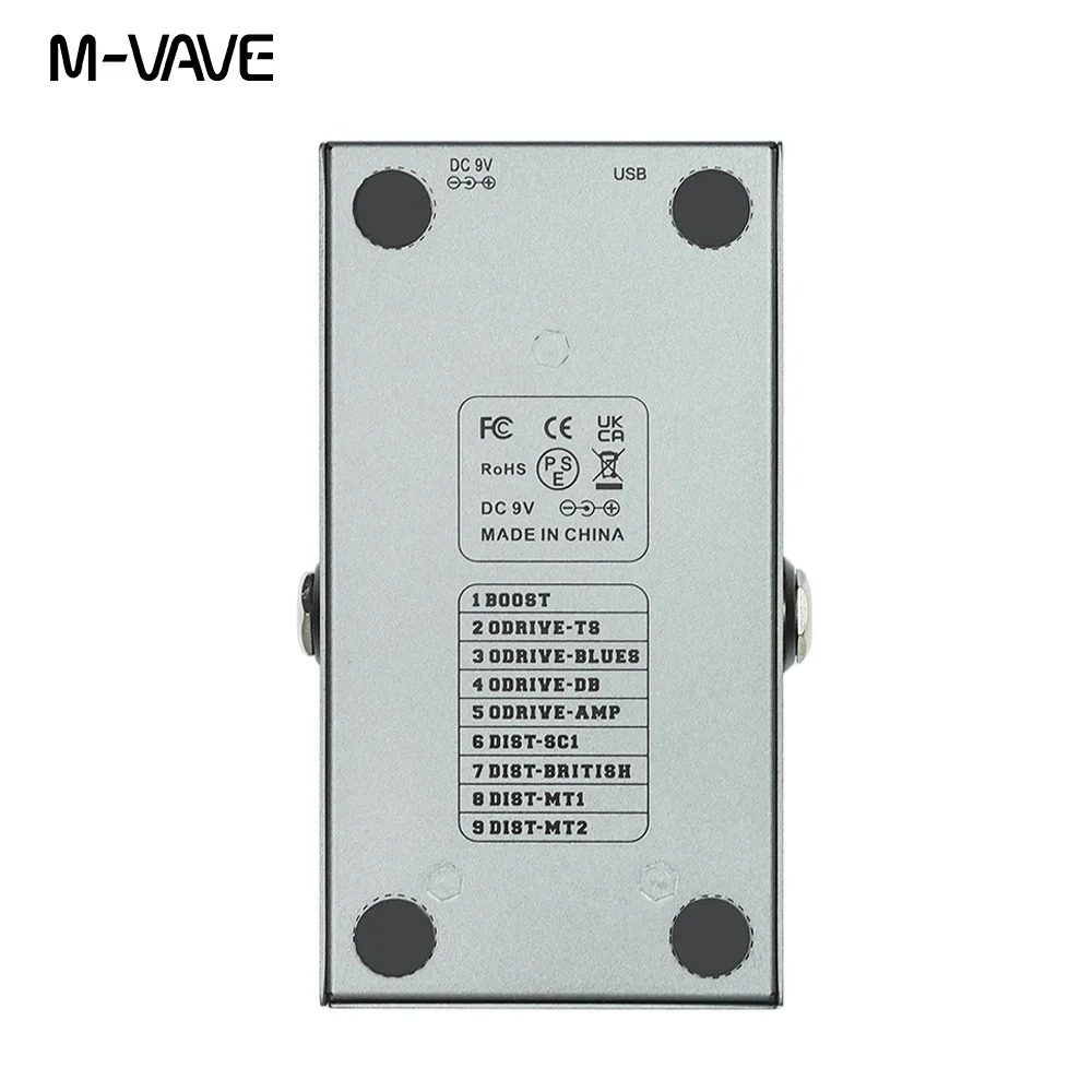 M-VAVE MINI-EFX Electric Guita - огляд і ціна Groovebox Drum Machine