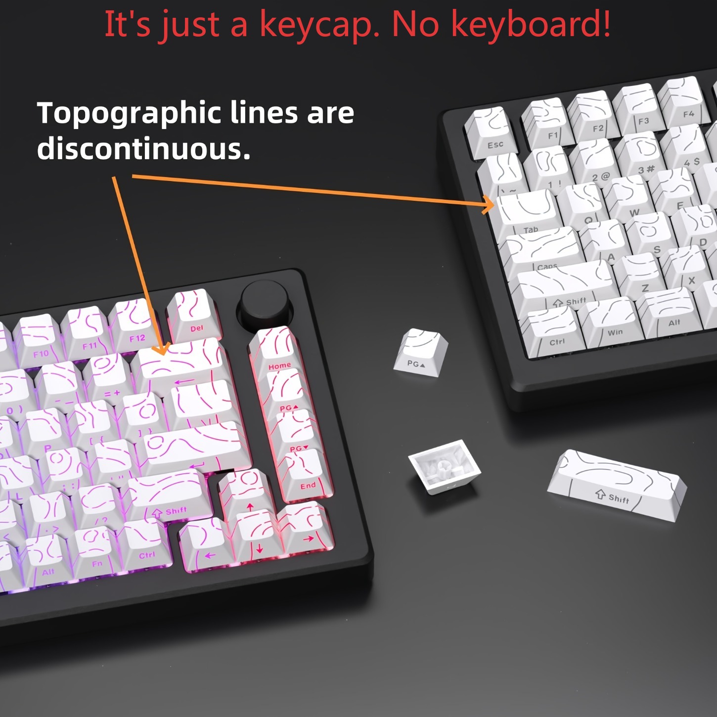 2026 Contour Line PBT Keycaps  - огляд і ціна Synthesizer Keyboard 61 Key