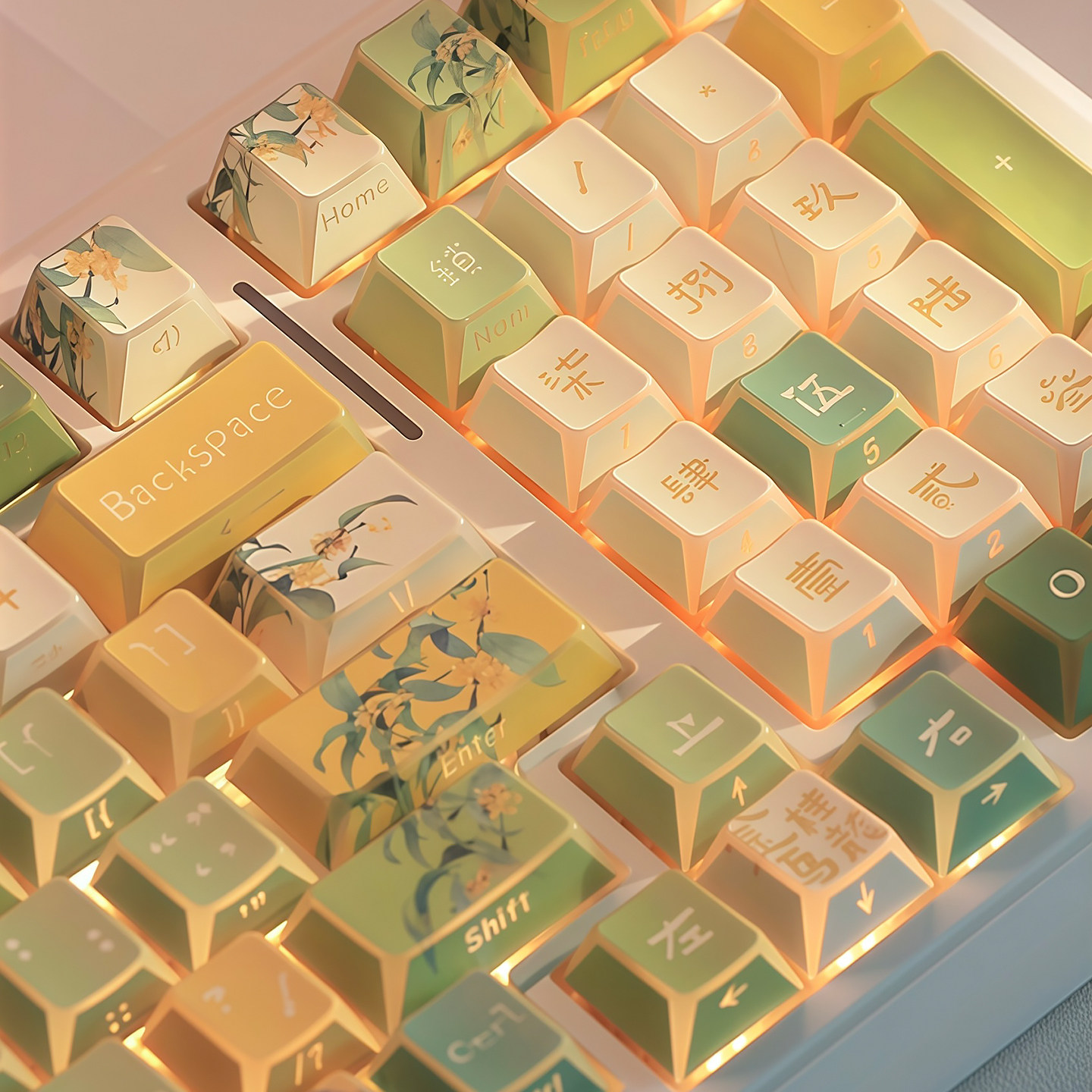 URE Oolong Tea Keycaps Side Ed - огляд і ціна Synthesizer Keyboard 61 Key