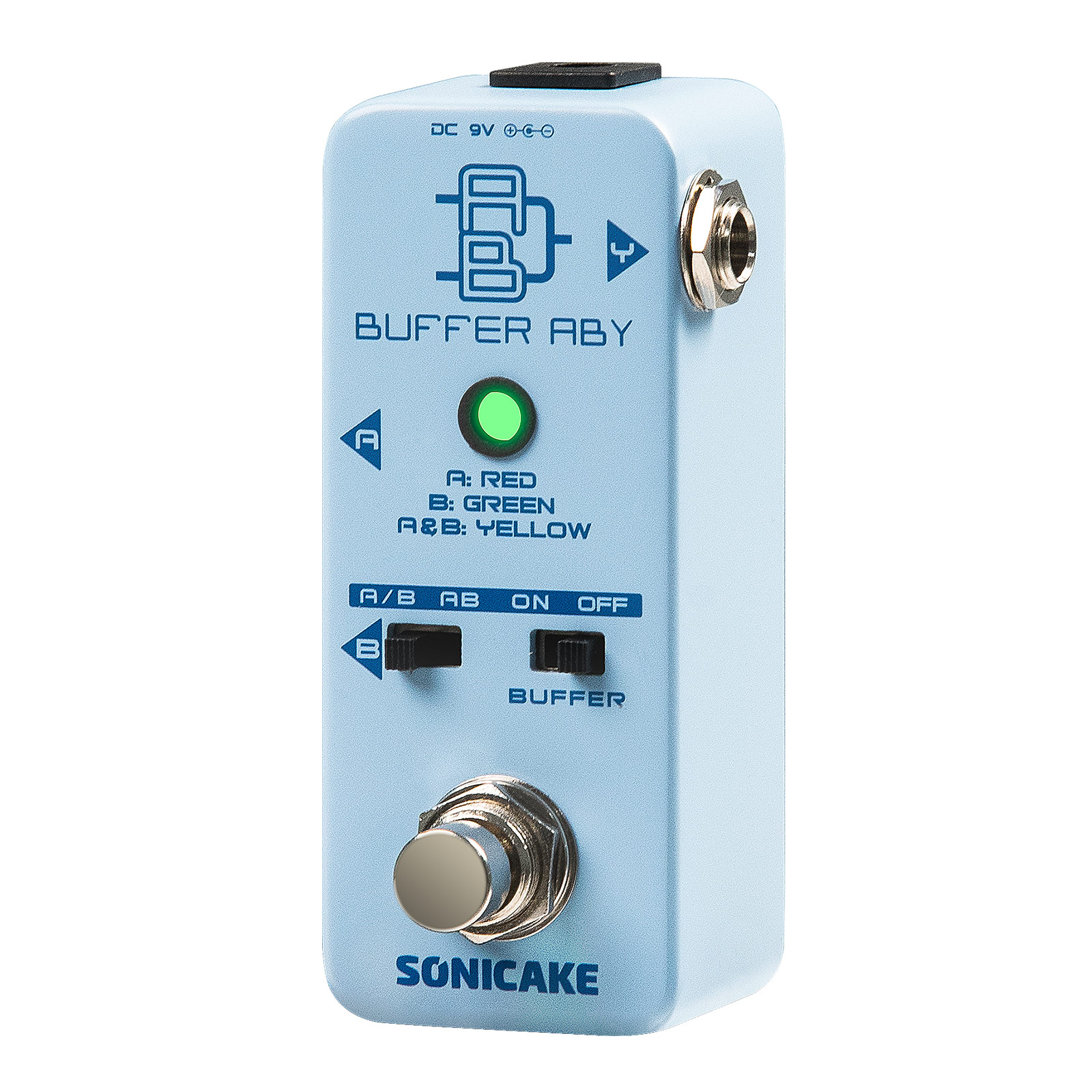 SONICAKE ABY Guitar Pedal Mini - огляд і ціна Groovebox Drum Machine