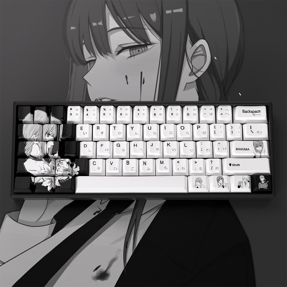 105 Keys Flower Makima Keycap  - огляд і ціна Synthesizer Keyboard 61 Key