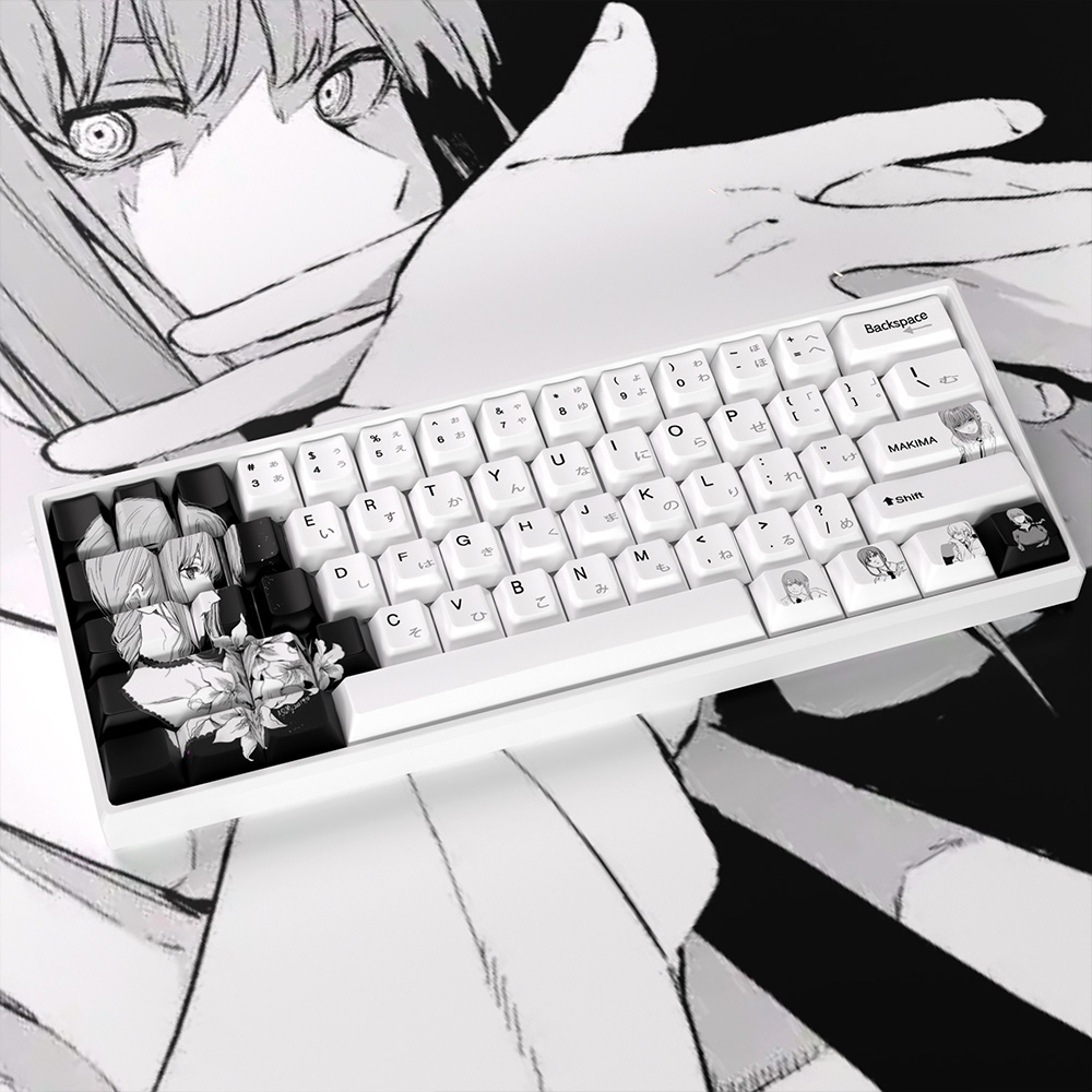 105 Keys Flower Makima Keycap  - огляд і ціна Synthesizer Keyboard 61 Key