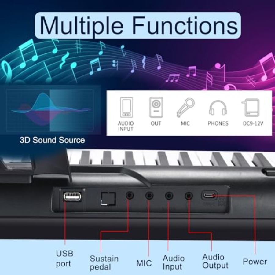 88 Key Digital Piano for home  - огляд і ціна Digital Piano 88 Key Weighted