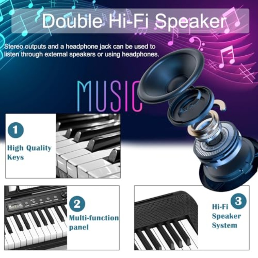 88 Key Digital Piano for home  - огляд і ціна Digital Piano 88 Key Weighted