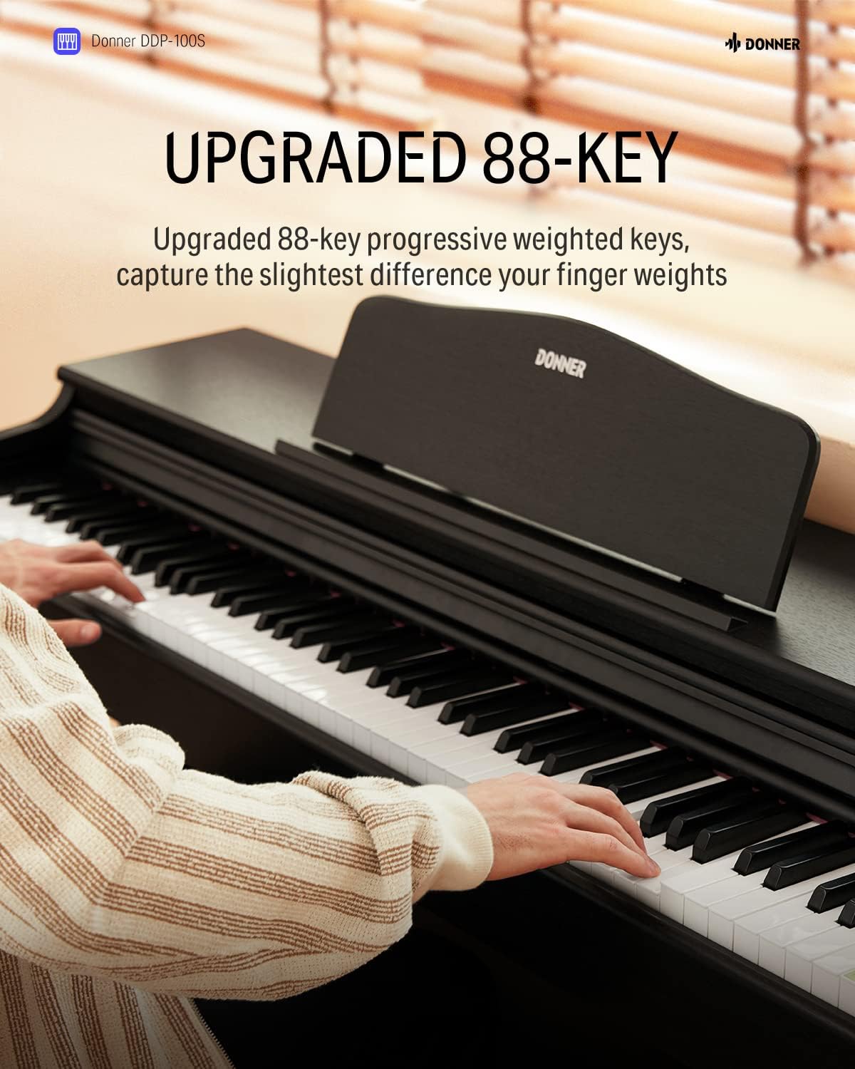 88-Key Digital Piano with Weig - огляд і ціна Digital Piano 88 Key Weighted