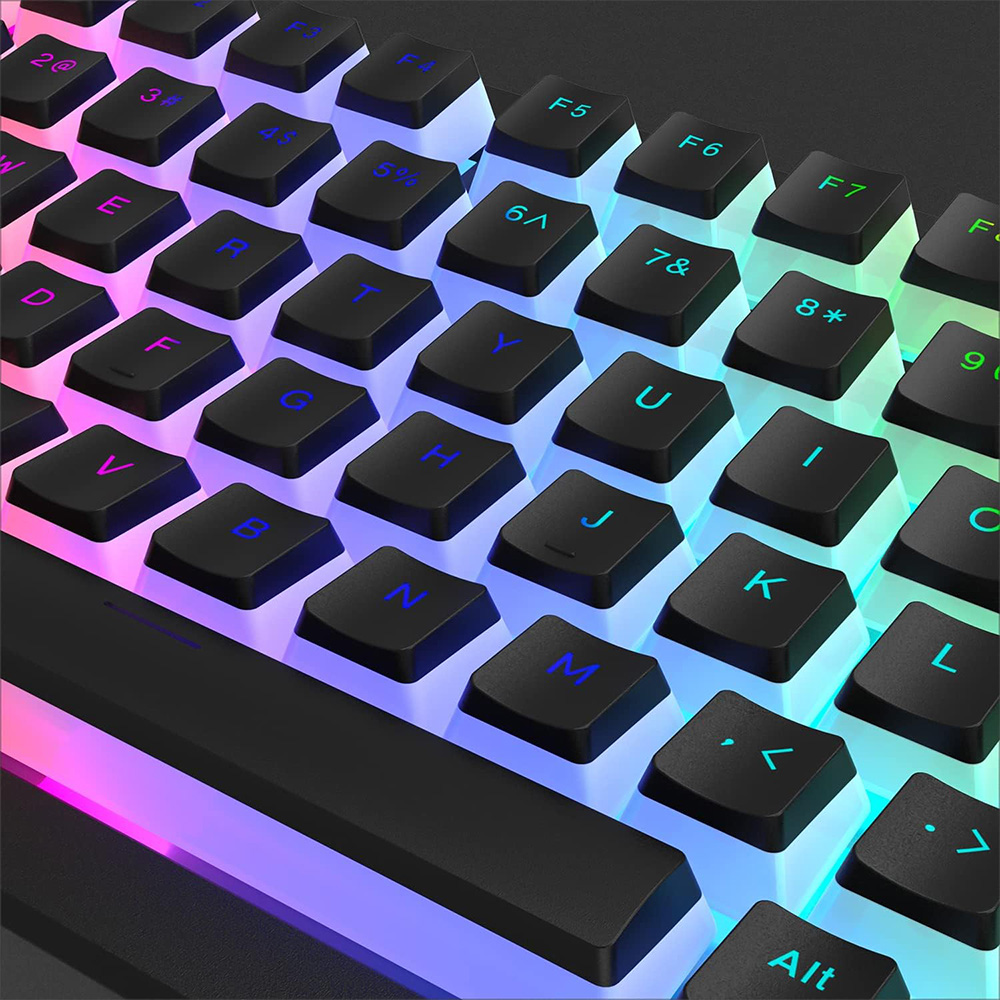 129 Keys Pudding Keycaps PBT D - огляд і ціна Synthesizer Keyboard 61 Key