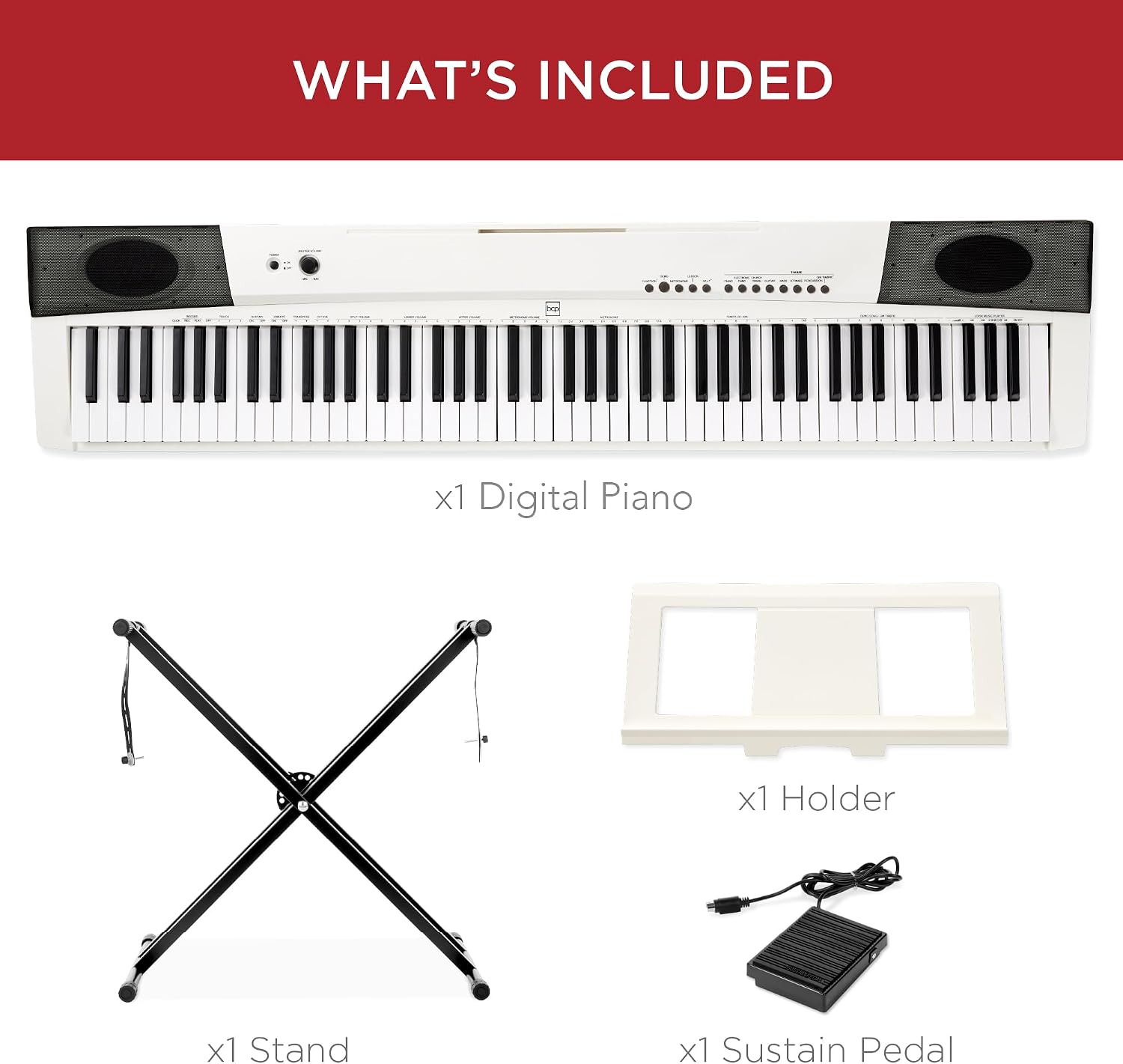 Full-Size 88-Key Digital Piano - огляд і ціна Digital Piano 88 Key Weighted