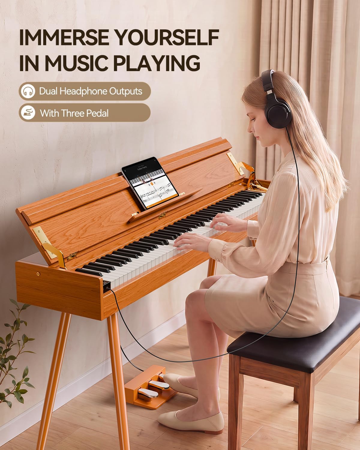 88-Key Digital Piano with Weig - огляд і ціна Digital Piano 88 Key Weighted