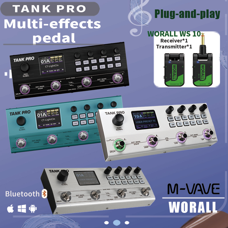 M VAVE TANK G/B TANK PRO Multi - огляд і ціна Groovebox Drum Machine