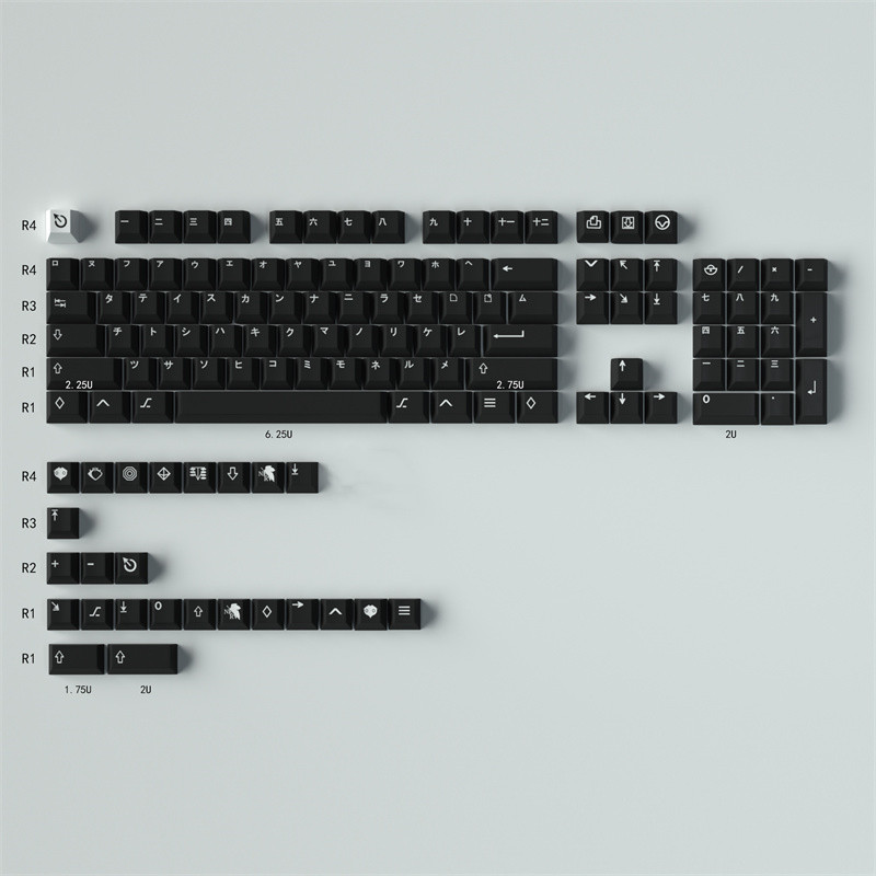 GMK KATAKANA Black/Blue 129 Ke - огляд і ціна Synthesizer Keyboard 61 Key